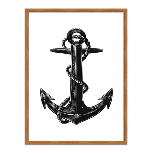 Quadro Decorativo Âncora
