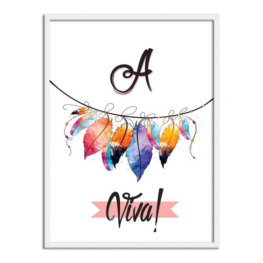 Quadro Decorativo Apenas Viva!