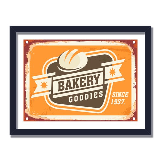 Quadro Decorativo Bakery Goodies