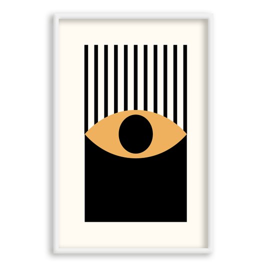 Quadro Decorativo Bauhaus Olho