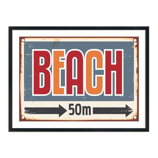 Quadro Decorativo Beach 50m