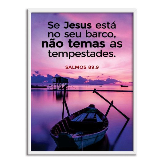 Quadro Decorativo Bíblico Salmos 89.9