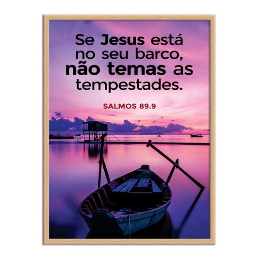 Quadro Decorativo Bíblico Salmos 89.9
