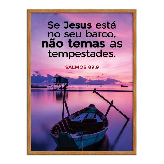 Quadro Decorativo Bíblico Salmos 89.9