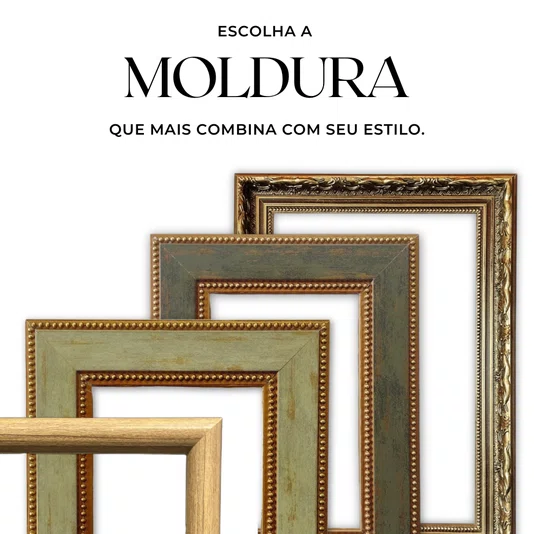 Quadro Decorativo Botânica Com Xadrez Verde Estilo Modern Heritage