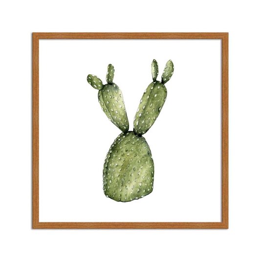 Quadro Decorativo Cactos Espinhoso De Orelha Q3184_1