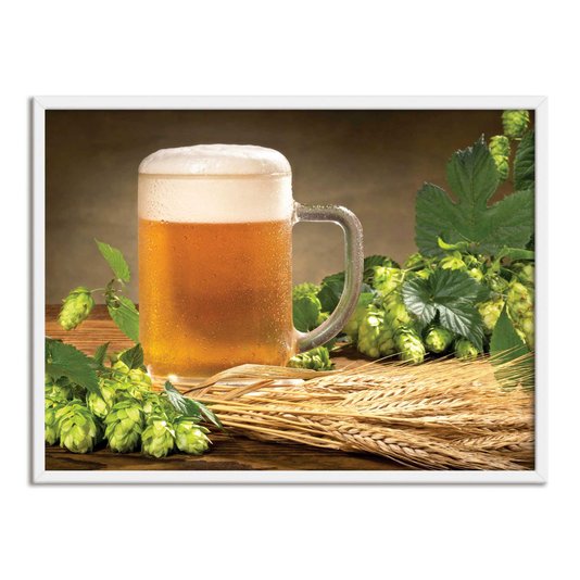 Quadro Decorativo Caneco de Cerveja
