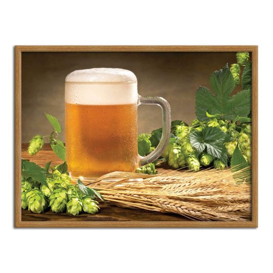 Quadro Decorativo Caneco de Cerveja