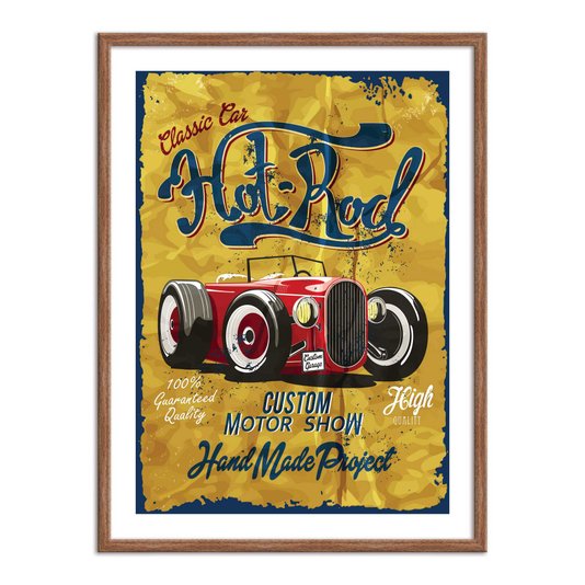 Quadro Decorativo Classic Car Hor-Rod