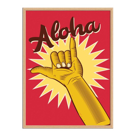 Quadro Decorativo  Coleção Mar Aloha