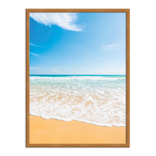 Quadro Decorativo  Coleção Mar Beira Da Praia
