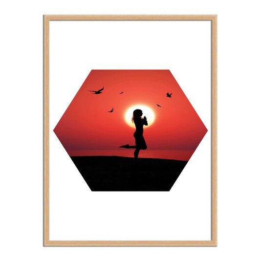 Quadro Decorativo  Coleção Mar Meditando