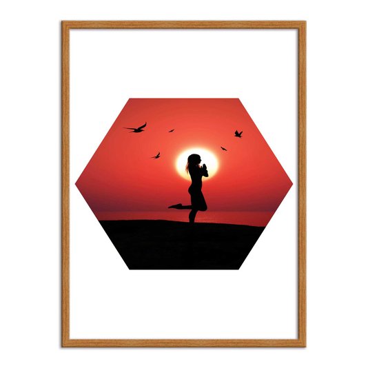 Quadro Decorativo  Coleção Mar Meditando