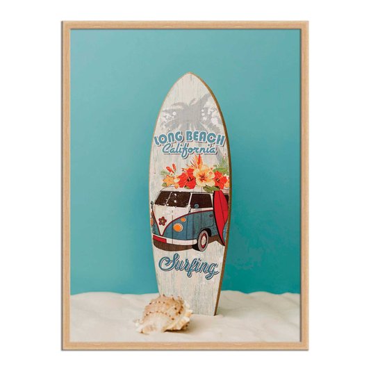 Quadro Decorativo  Coleção Mar Prancha