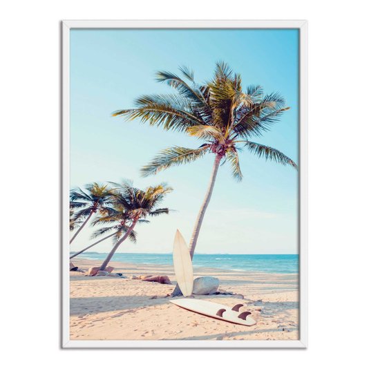 Quadro Decorativo  Coleção Mar Pranchas