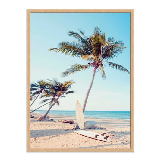 Quadro Decorativo  Coleção Mar Pranchas