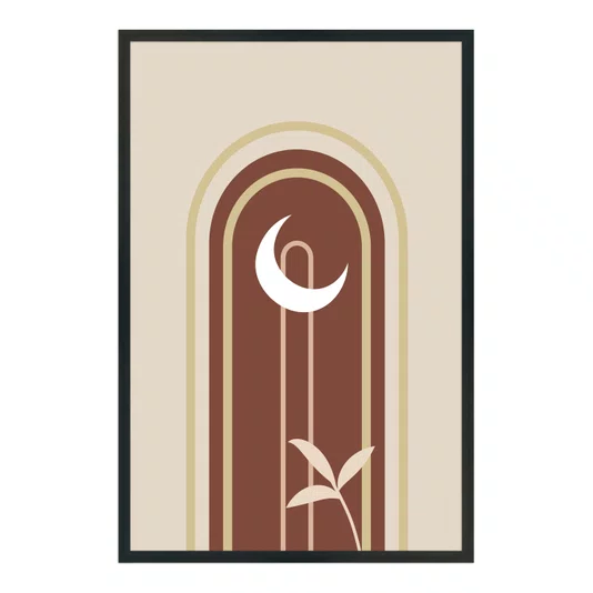 Quadro Decorativo Estilo Boho Geométrico