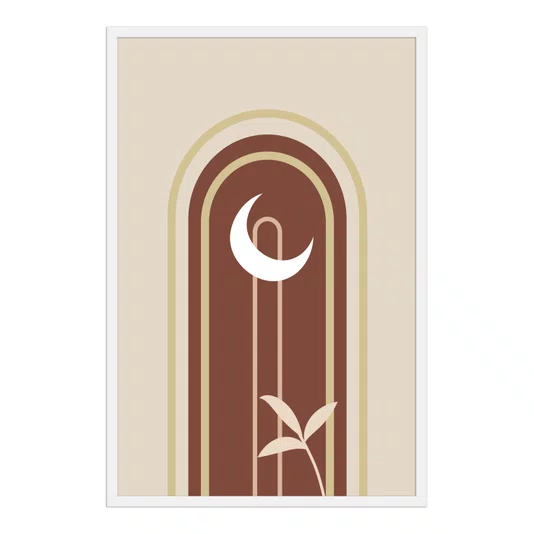Quadro Decorativo Estilo Boho Geométrico