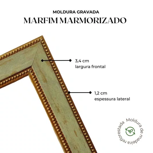 Quadro Decorativo Floral Chocolate Estilo Modern Heritage