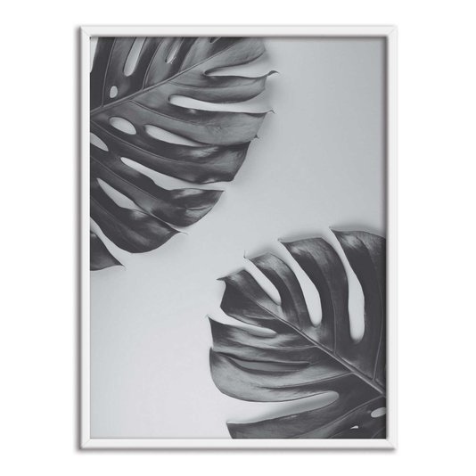 Quadro Decorativo Folhas Costela de Adão