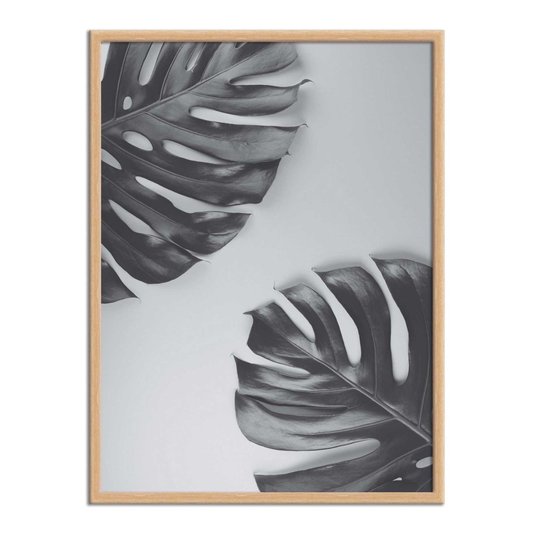 Quadro Decorativo Folhas Costela de Adão
