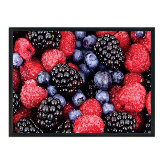 Quadro Decorativo Frutas Vermelhas