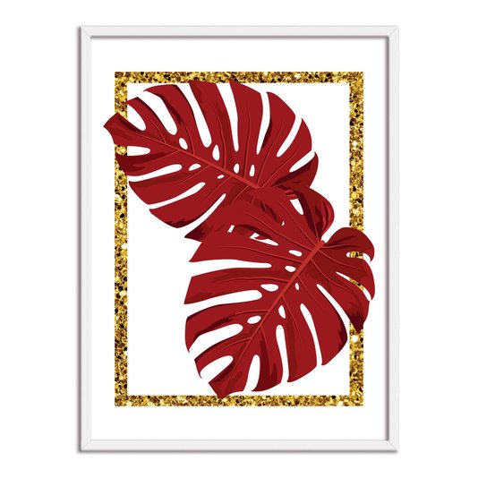 Quadro Decorativo Geométrico Costela De Adão