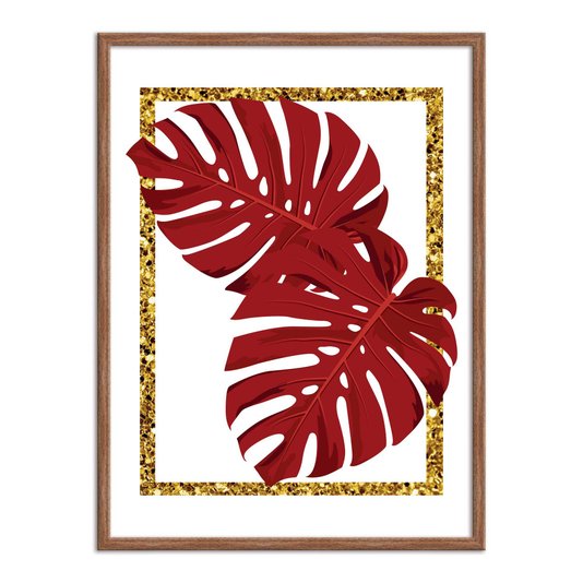 Quadro Decorativo Geométrico Costela De Adão