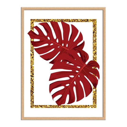 Quadro Decorativo Geométrico Costela De Adão