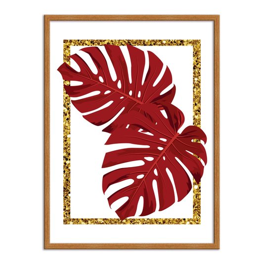 Quadro Decorativo Geométrico Costela De Adão