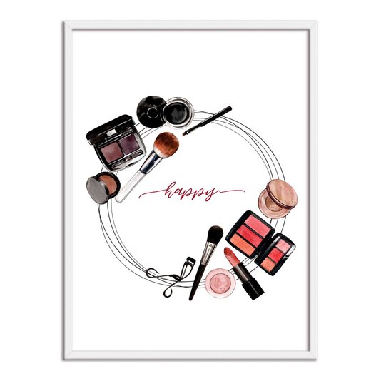 Quadro Decorativo Happy