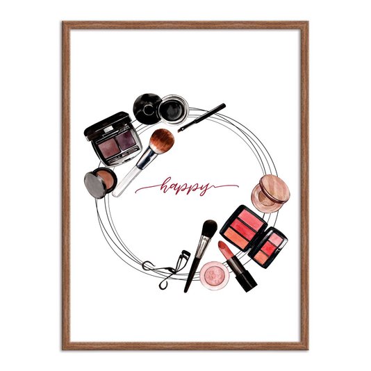 Quadro Decorativo Happy