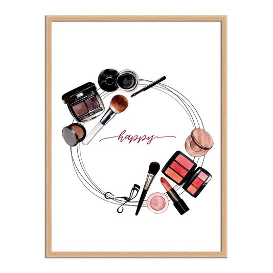 Quadro Decorativo Happy