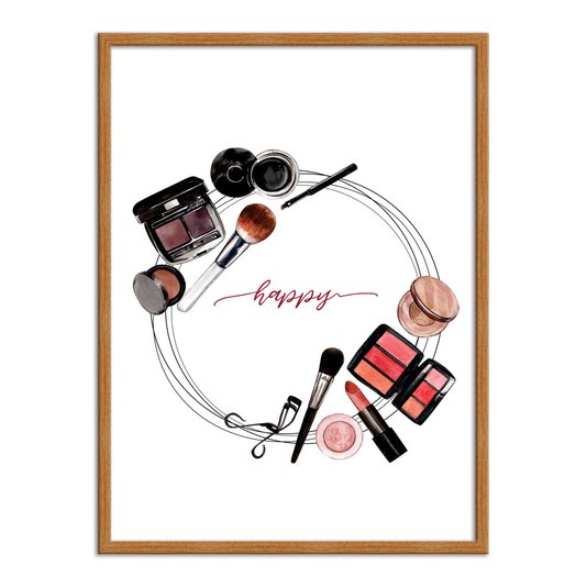 Quadro Decorativo Happy