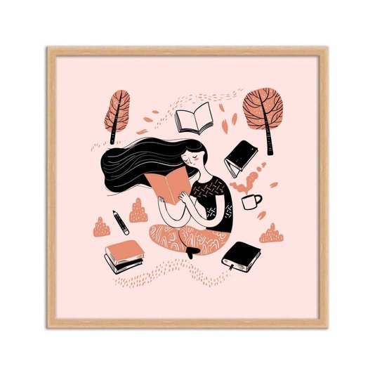 Quadro Decorativo Leitura