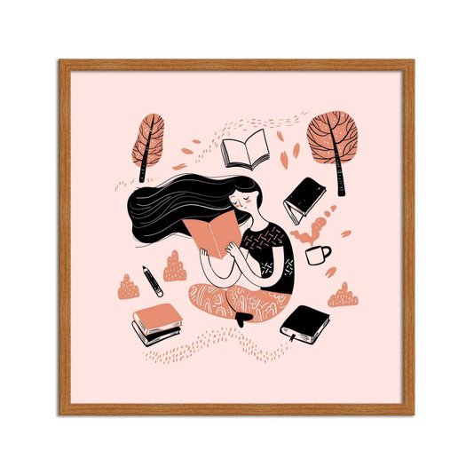 Quadro Decorativo Leitura