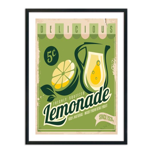 Quadro Decorativo Lemonade