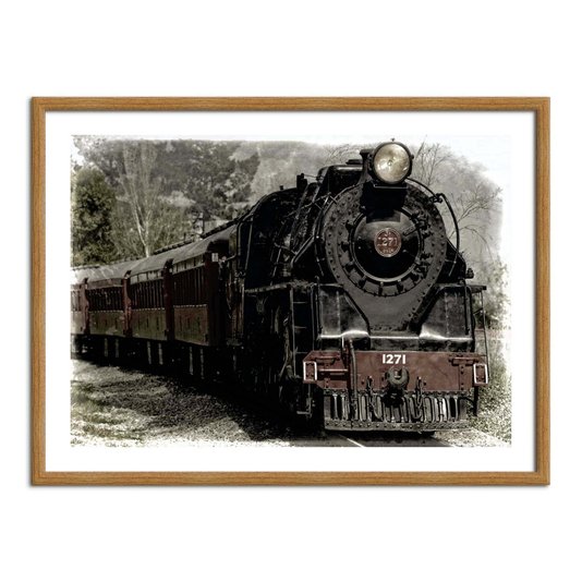 Quadro Decorativo Locomotiva