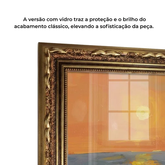 Quadro Decorativo "Maré Baixa, Veleiros Encalhados" de Eugène Boudin