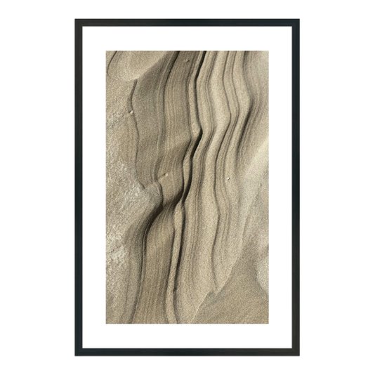 Quadro Decorativo Natureza Minimalista Areia