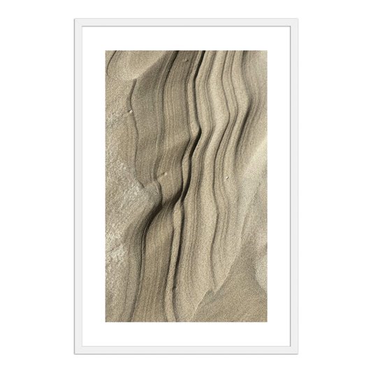 Quadro Decorativo Natureza Minimalista Areia