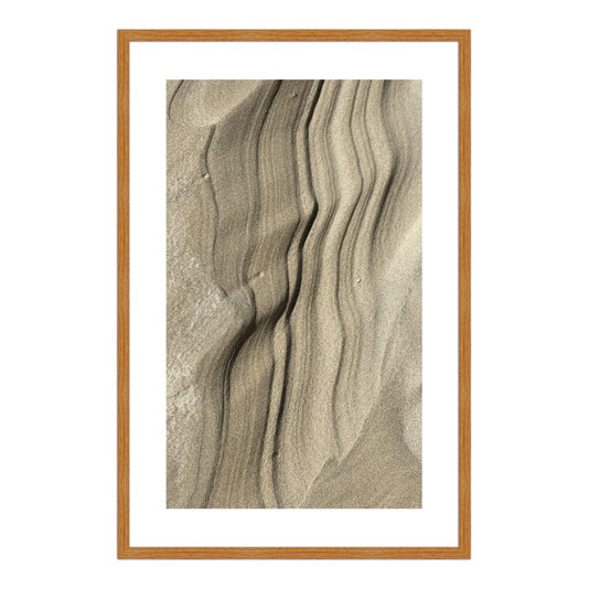 Quadro Decorativo Natureza Minimalista Areia