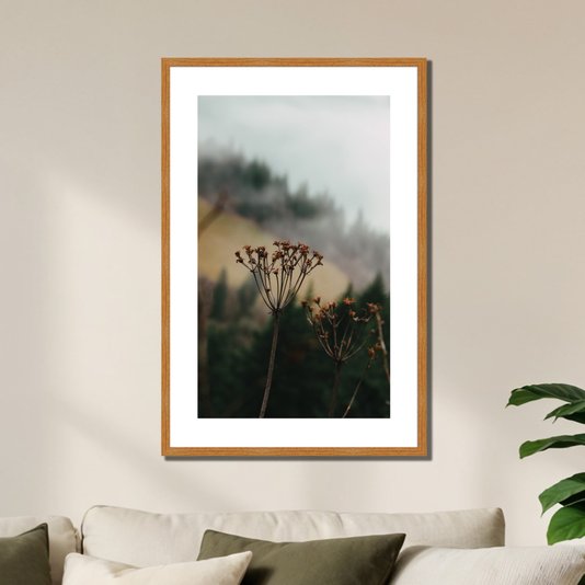 Quadro Decorativo Natureza Minimalista Flores