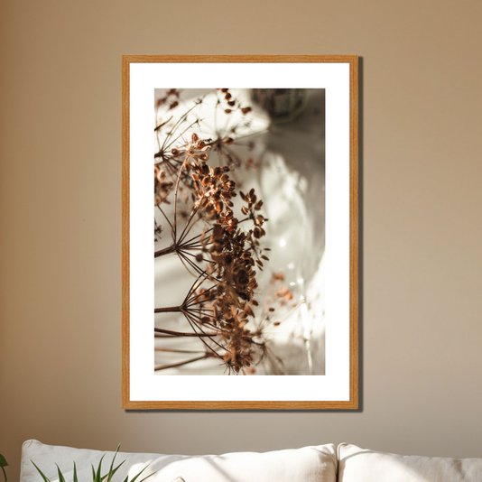 Quadro Decorativo Natureza Minimalista Flores