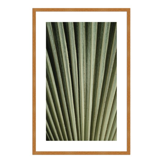 Quadro Decorativo Natureza Minimalista Folha Verde