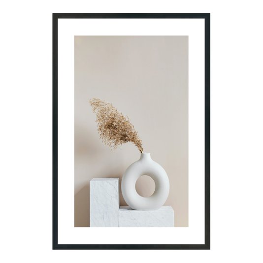 Quadro Decorativo Natureza Minimalista Plantas Secas