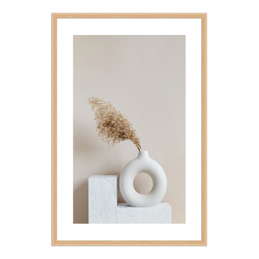 Quadro Decorativo Natureza Minimalista Plantas Secas