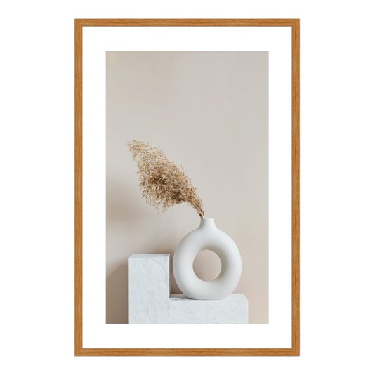 Quadro Decorativo Natureza Minimalista Plantas Secas