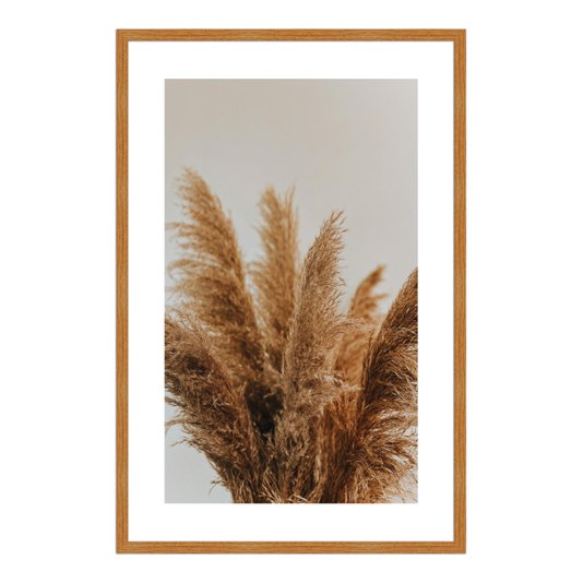 Quadro Decorativo Natureza Minimalista Plantas Secas