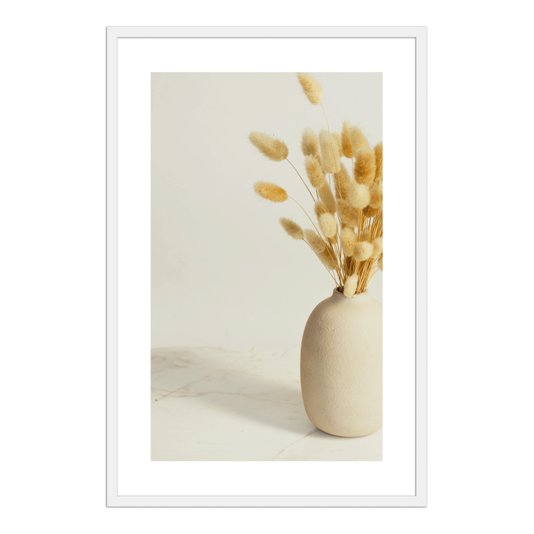 Quadro Decorativo Natureza Minimalista Plantas Secas
